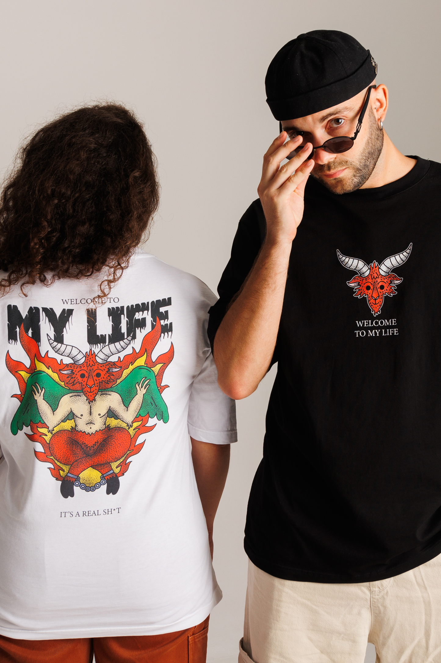 T-Shirt WELCOME TO MY LIFE 👹