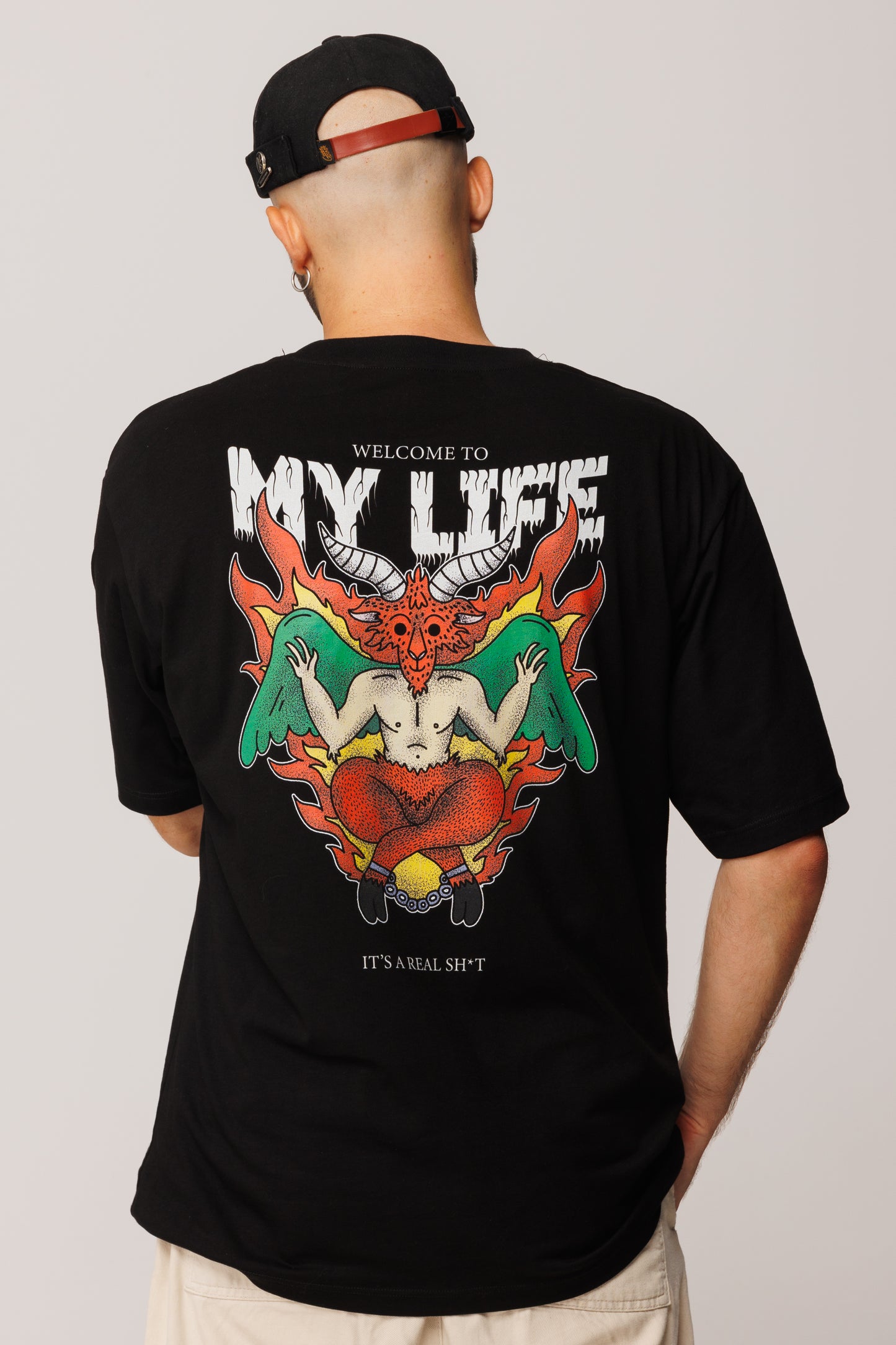 T-Shirt WELCOME TO MY LIFE 👹