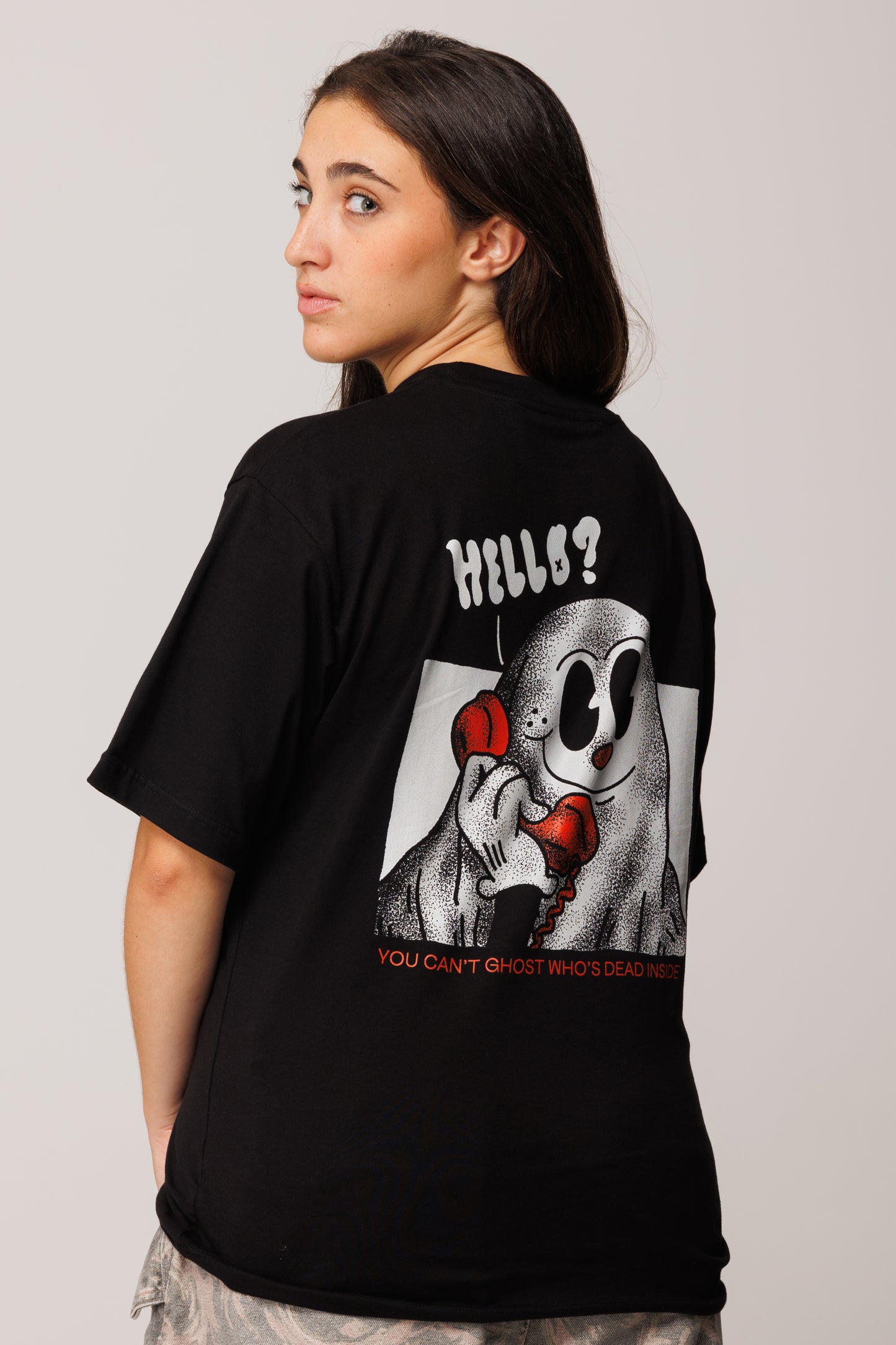 T-Shirt YOU CAN'T GHOST WHO'S DEAD INSIDE 👻