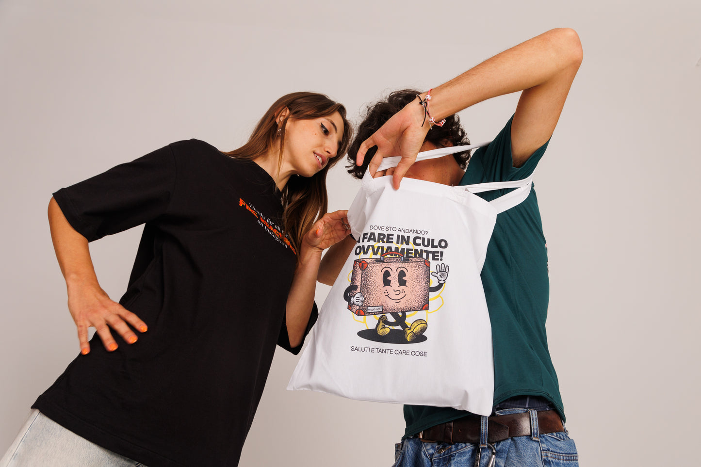 TOTE BAG - VAI A FAN*ULO