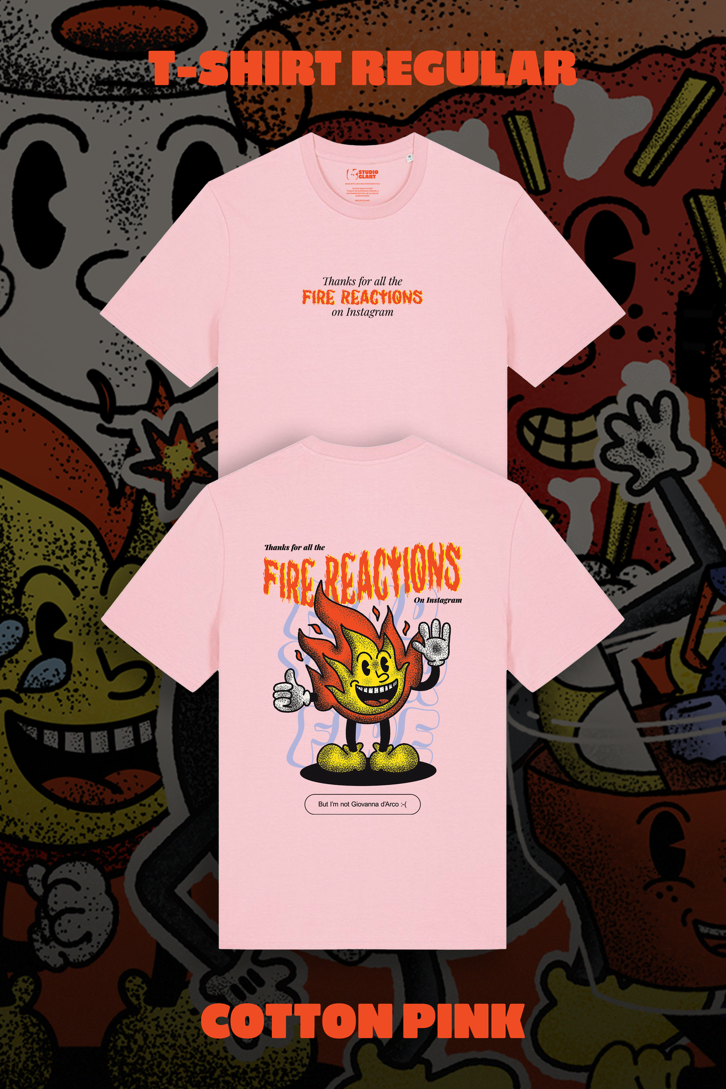 T-Shirt FIRE REACTION 🔥