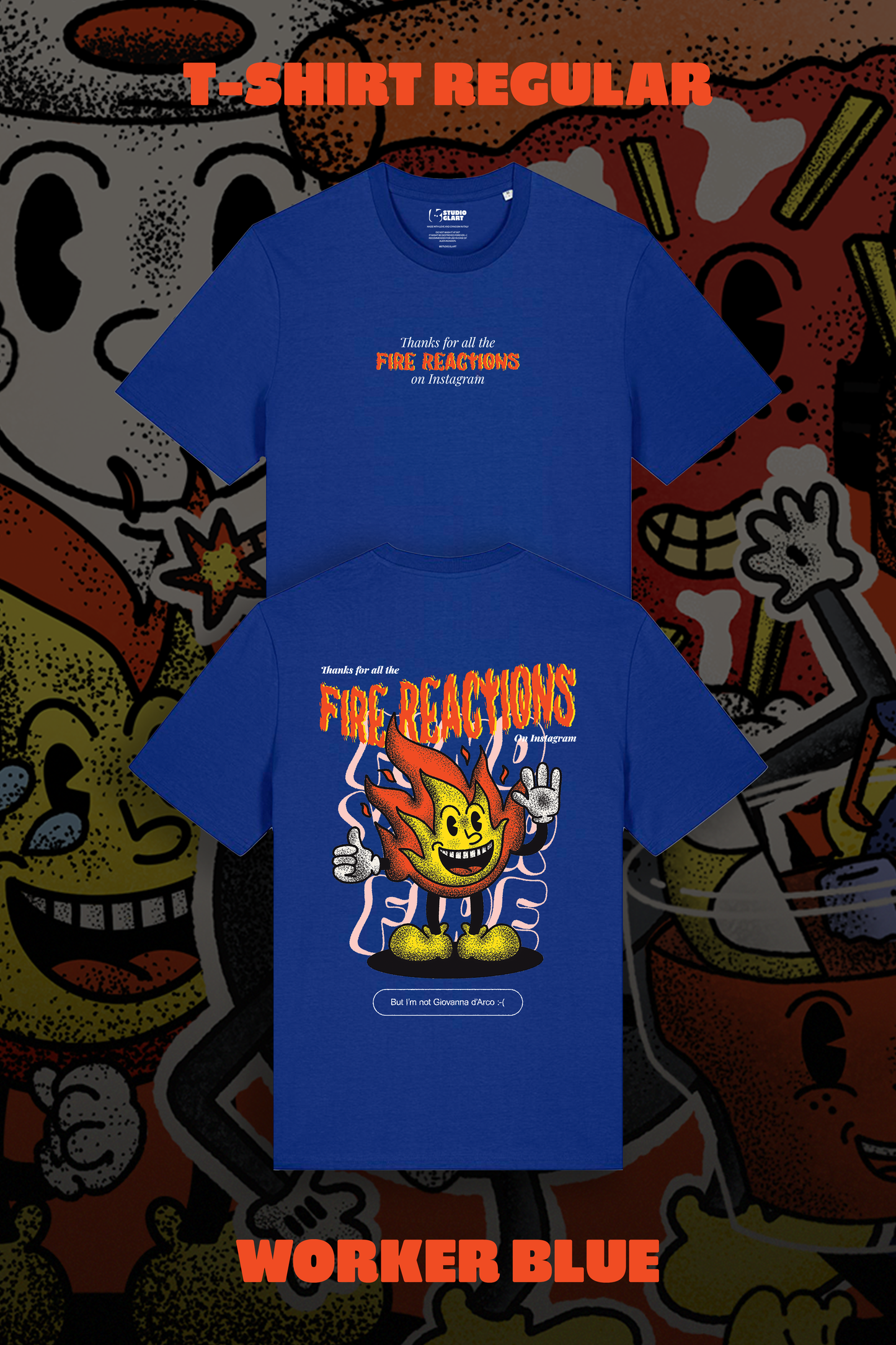 T-Shirt FIRE REACTION 🔥