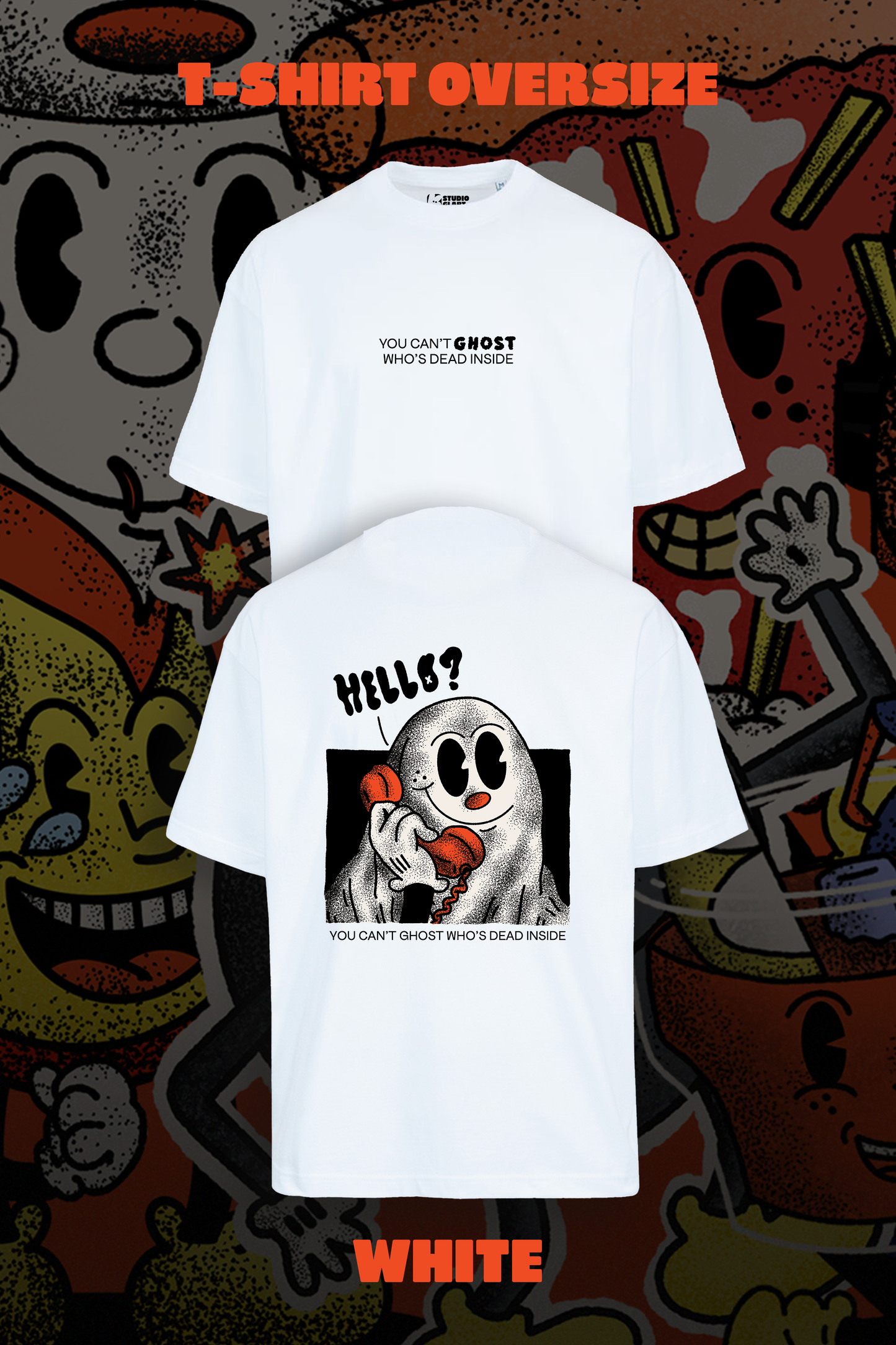 T-Shirt YOU CAN'T GHOST WHO'S DEAD INSIDE 👻