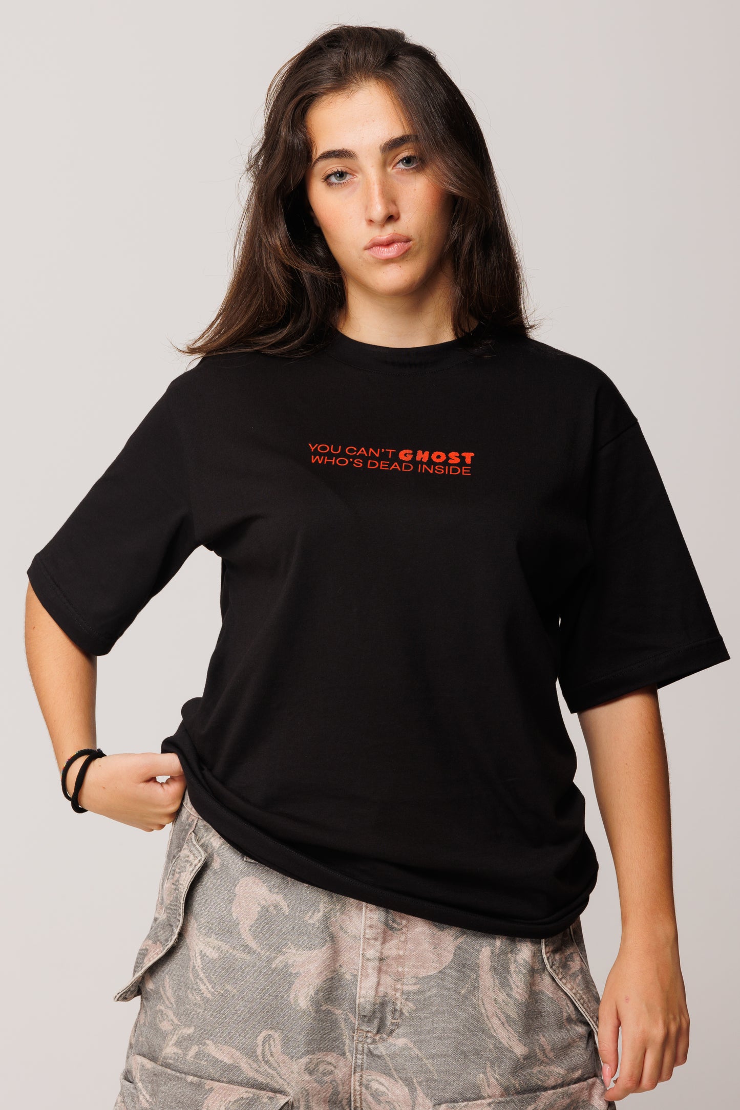 YOU CAN'T GHOST WHO'S DEAD INSIDE 👻 T-Shirt