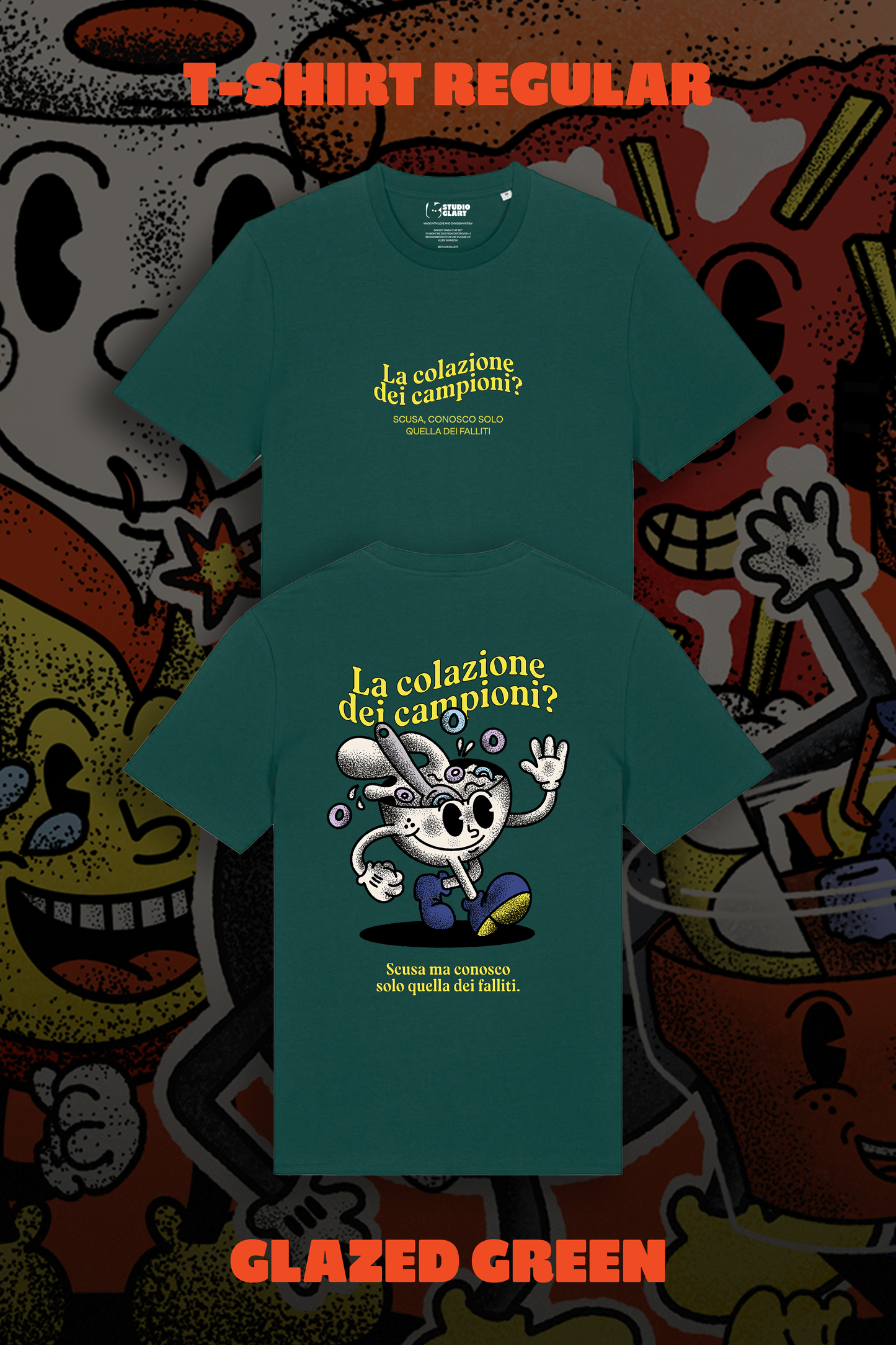 BREAKFAST OF CHAMPIONS T-Shirt 🥛