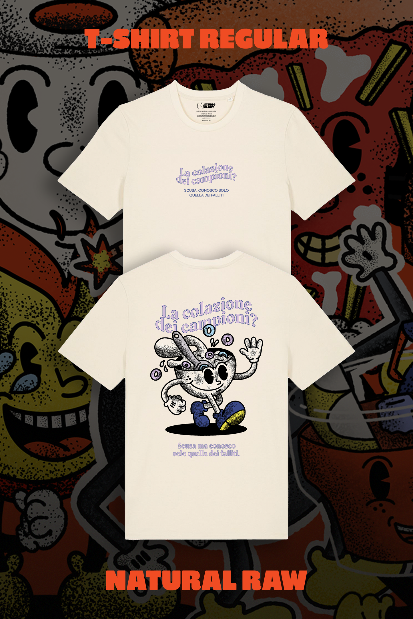BREAKFAST OF CHAMPIONS T-Shirt 🥛