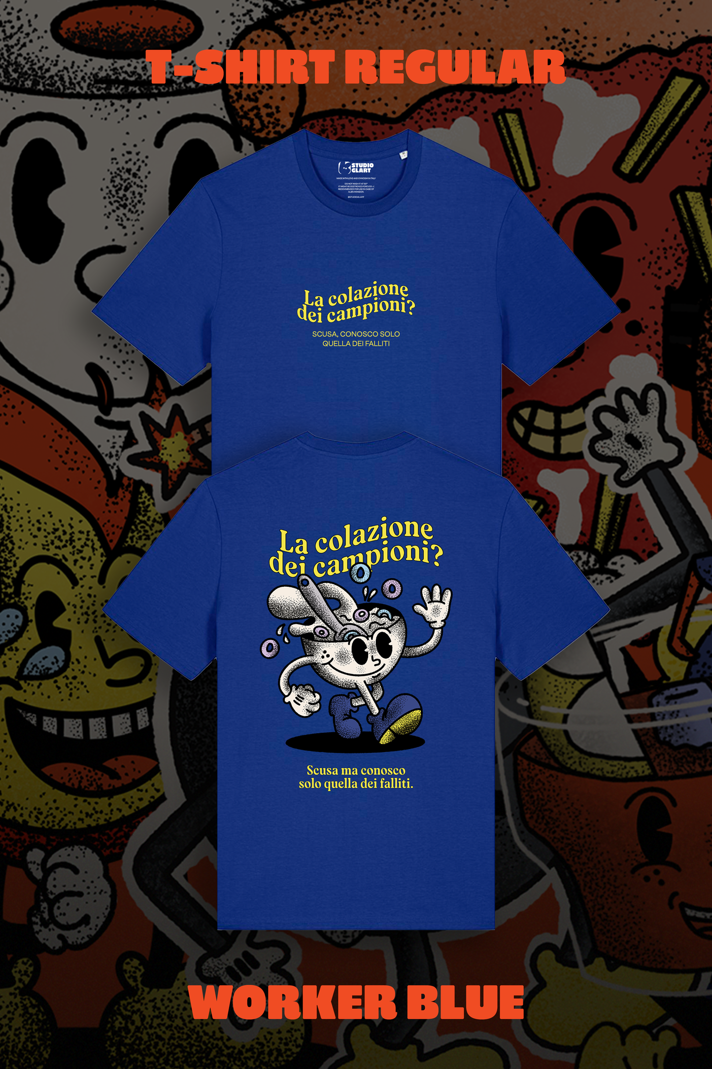 BREAKFAST OF CHAMPIONS T-Shirt 🥛